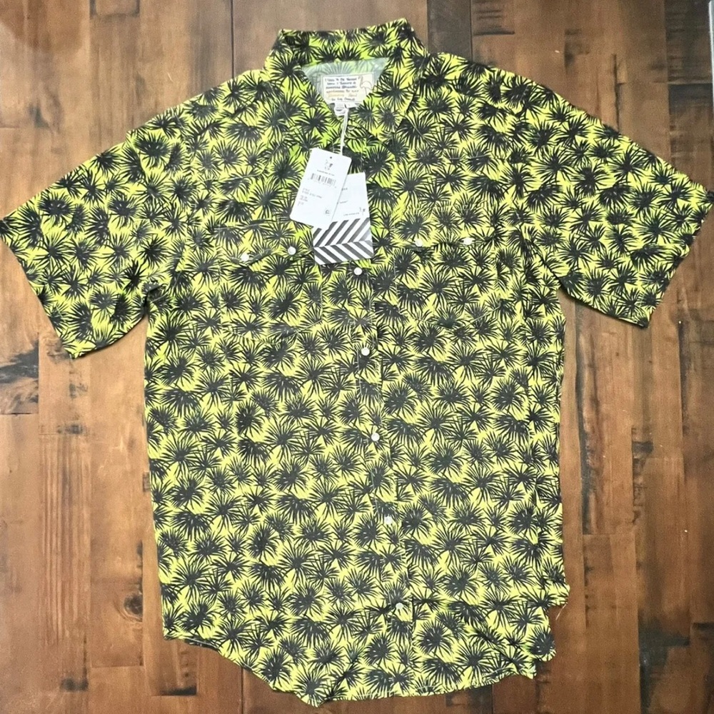 Free People x Sandrine Rose Womens Short Sleeve California NWT Green Shirt